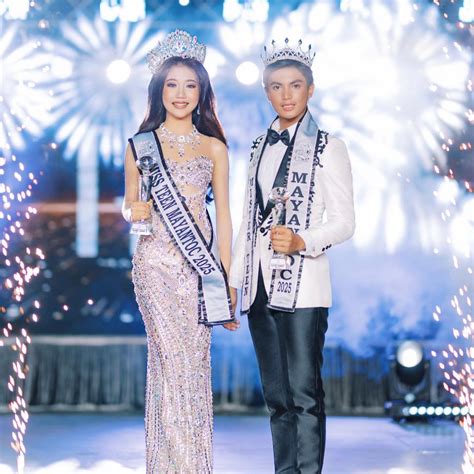 Mr & Miss Teen Mayantoc .